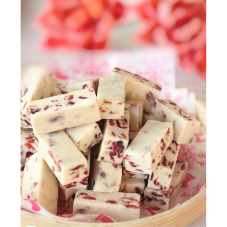 牛軋糖(蔓越莓)