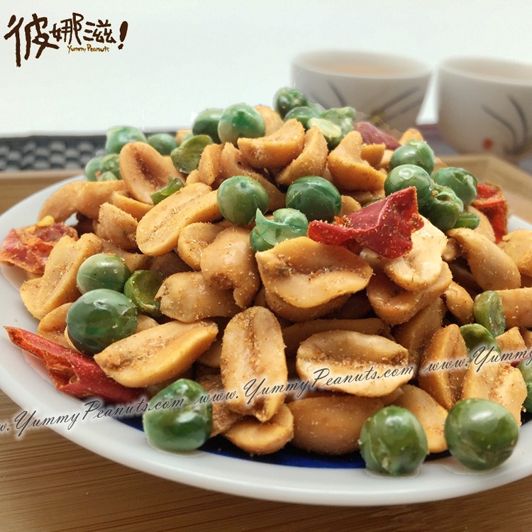 【彼娜滋】椒麻青豆花生-划算歡樂罐(全素)