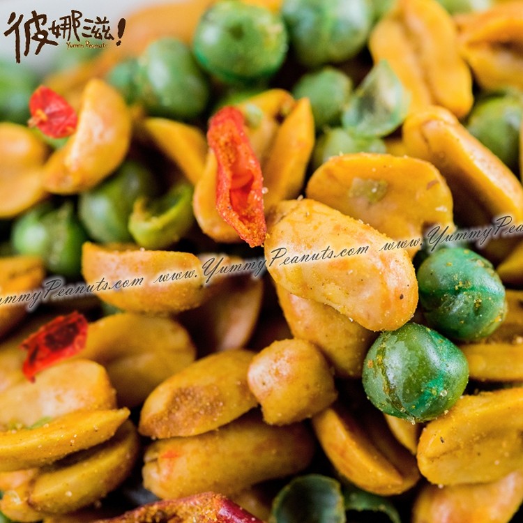 【彼娜滋】椒麻青豆花生-划算歡樂罐(全素)