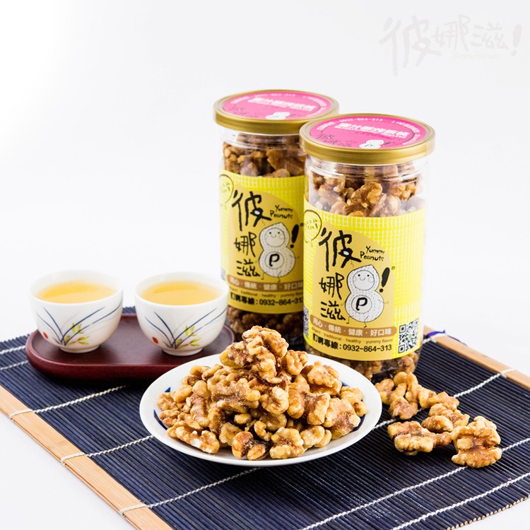 【彼娜滋】蜜汁酥烤核桃-划算歡樂罐(全素)