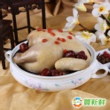 【買新鮮】藥膳四物燉全雞1.5kg±10%/包(固形物700g±10%)