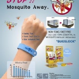 韓國【BUGSLOCK】100%天然香茅精油防蚊手環 特價：$38