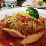 茄汁彩椒德式香腸義大利麵 特價：$59