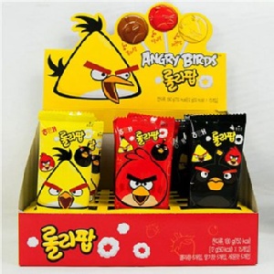 憤怒鳥棒棒糖15支/盒(韓國原裝進口)