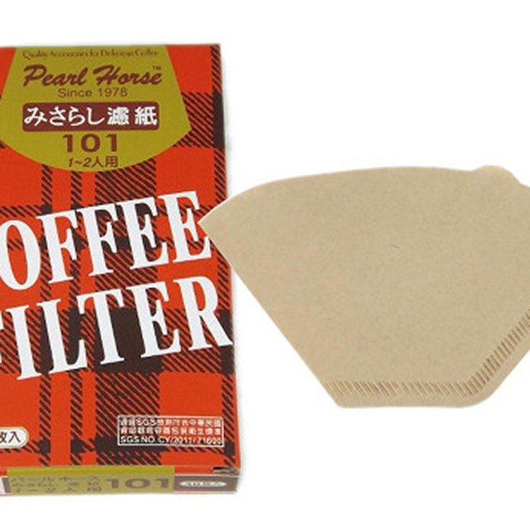 Pearl horse寶馬牌咖啡濾紙101(1-2人份)
