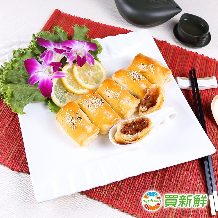 【五星級港點】金牌叉燒酥55g±10%/條(5條/盒)