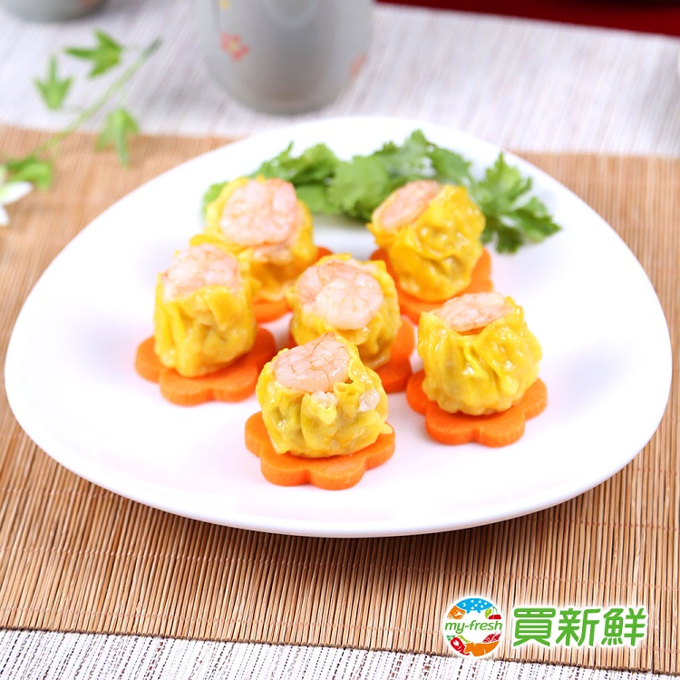 【五星級港點】蝦仁鮮燒賣25g±10%/粒(8粒/盒)