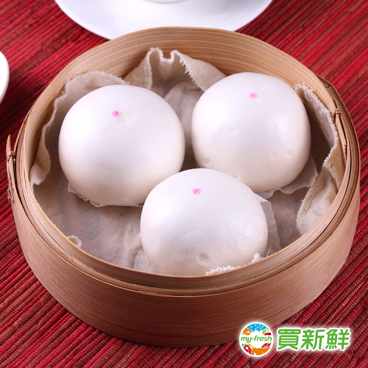 【五星級港點】麻糬流沙包(芝麻)45g±10%/粒(6粒/盒)