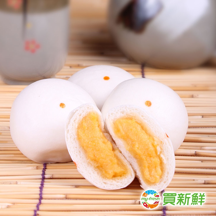 【五星級港點】爆漿流沙包(奶皇)40g±10%/粒(6粒/盒)