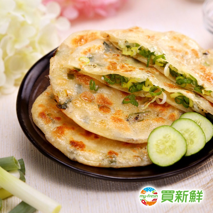 【蔥阿嬸】蔥ㄚ餅60g±10%/片,1包5片裝