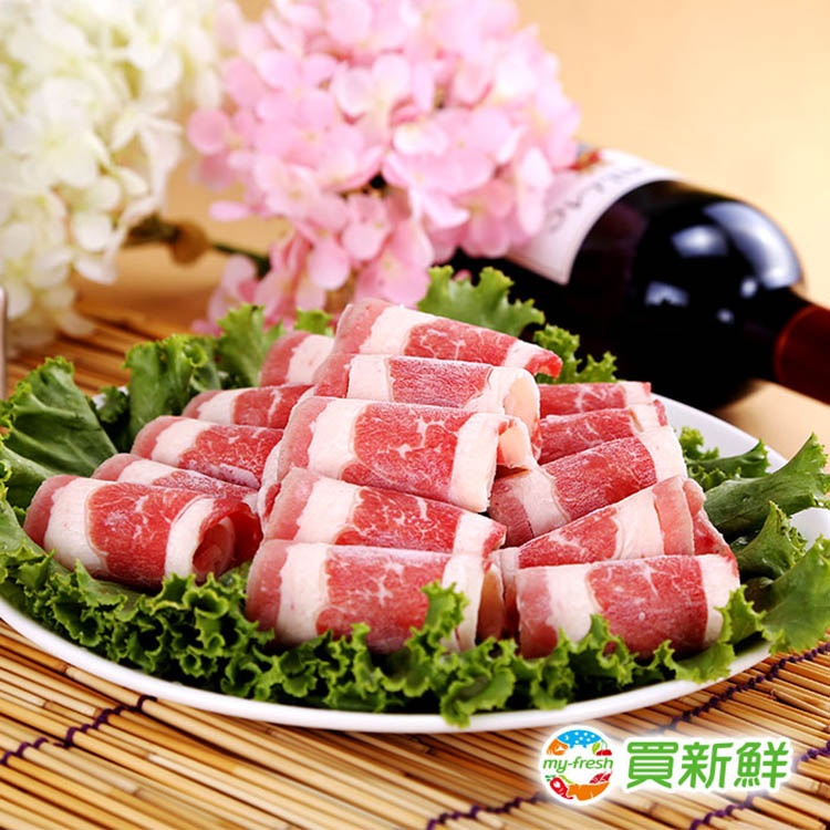 【買新鮮】美國濕式熟成牛五花肉片200g±5%/包