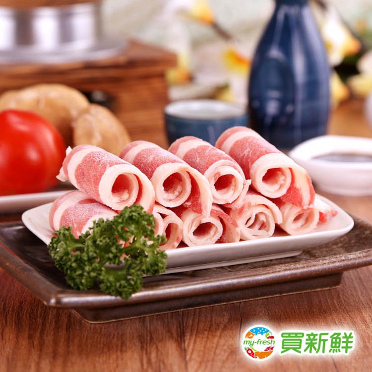 【買新鮮】美國濕式熟成牛五花肉片200g±5%/包