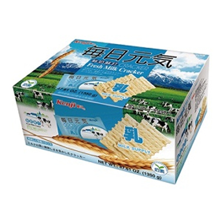 每日元氣-鮮奶蘇打餅乾《禮盒》:健司購物網