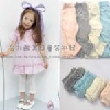 超實搭滾邊氣質7分褲(粉橘/灰/白)