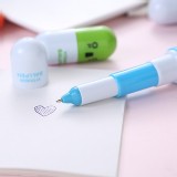 可爱藥丸膠囊伸縮筆筆