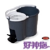 單購S320-腳踩式-第二代脫水桶(灰色桶) 最新防潑水設計-親自保固一年