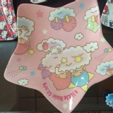 Hello kitty 仿瓷餐具 五角星星造型盤 特價：$80