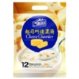 《三點一刻》起司巧達濃湯袋裝 濃湯系列 特價：$129