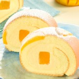 亞尼克生乳捲-芒果寒天