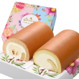 亞尼克生乳捲-雙捲禮盒(含焦糖海鹽x1)(12CM)