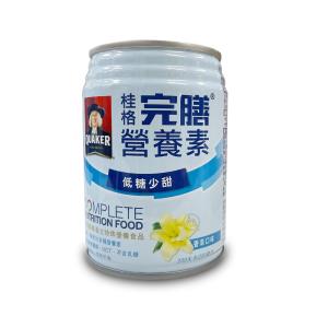 【桂格】完膳營養素-香草少甜 250ml*24瓶/箱