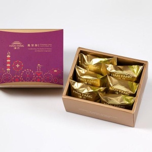 【典藏】鳳梨酥6入禮盒（蛋奶素）