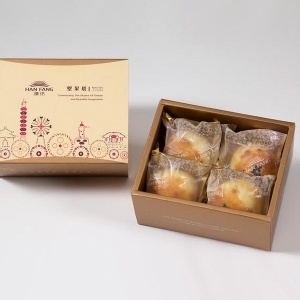 【典藏】金韻蛋黃酥4入禮盒（蛋奶素）