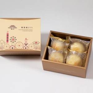【典藏】漢坊金沙小月4入禮盒（蛋奶素）