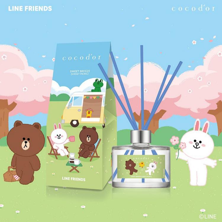 免運!【韓國cocodor】熊大與好友們系列-擴香瓶200ml 200ml/盒
