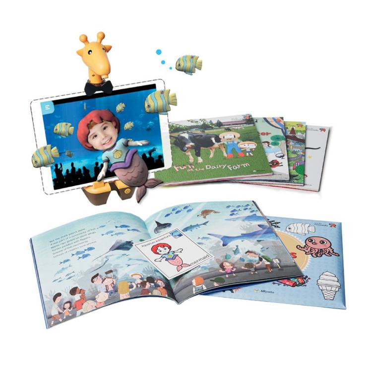 ARpedia 互動式英文學習繪本 - Into the Community (含長頸鹿Spotty