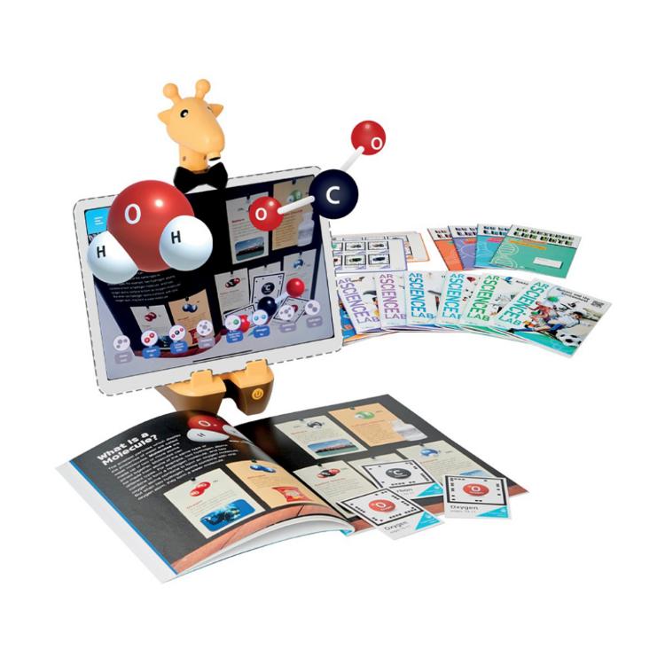 ARpedia 互動式英文學習繪本 - AR Science Lab (含長頸鹿Spotty套組)