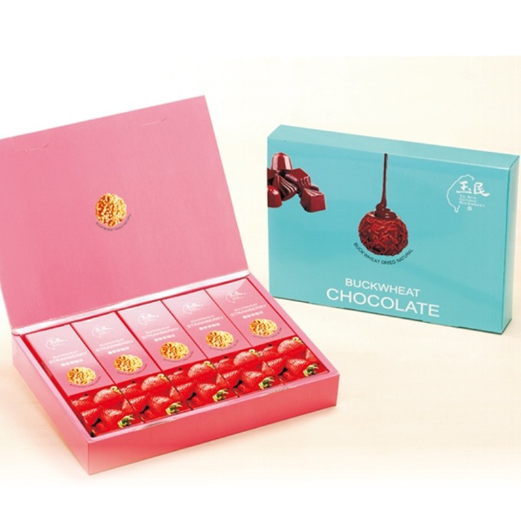 【玉民】黃金蕎麥禮盒 (巧克力球/草莓球)任選