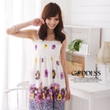 ＊╮嘉蒂斯╭＊【32804】細肩帶大花點點雪舫二穿洋裝 三色 特價：$129