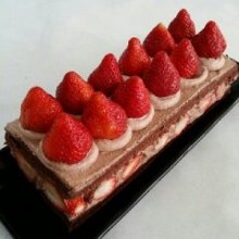 新巧屋巧克力爆多長條蛋糕