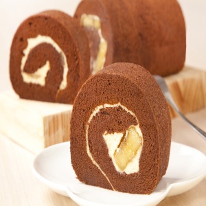 3Q專業烘焙 香蕉巧克力捲