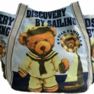 ★日本空運絕對正品★大容量ecomo帆布包(磁扣)