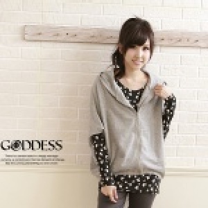 ★嘉蒂斯＊～【30101】五分連帽休閒式外套，共兩色