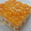 新巧屋水蜜桃方型爆多蛋糕(南非進口水蜜桃罐頭)