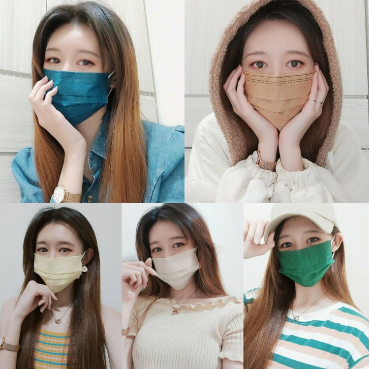 【台灣製造】素色醫療口罩 大地系/森林系/幕夜系25入/盒