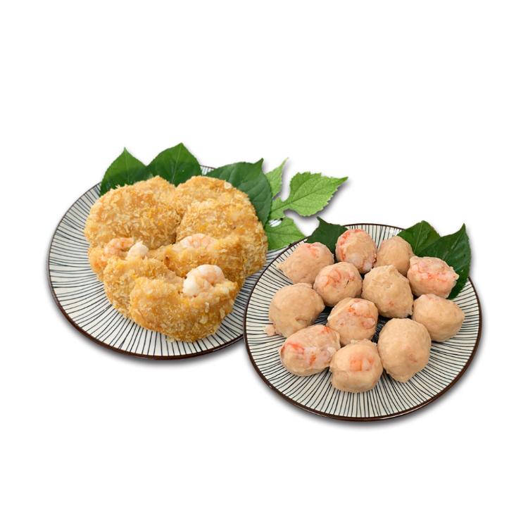 【海揚鮮物】滿滿系列 極蝦排240g/極蝦丸250g 兩種任選
