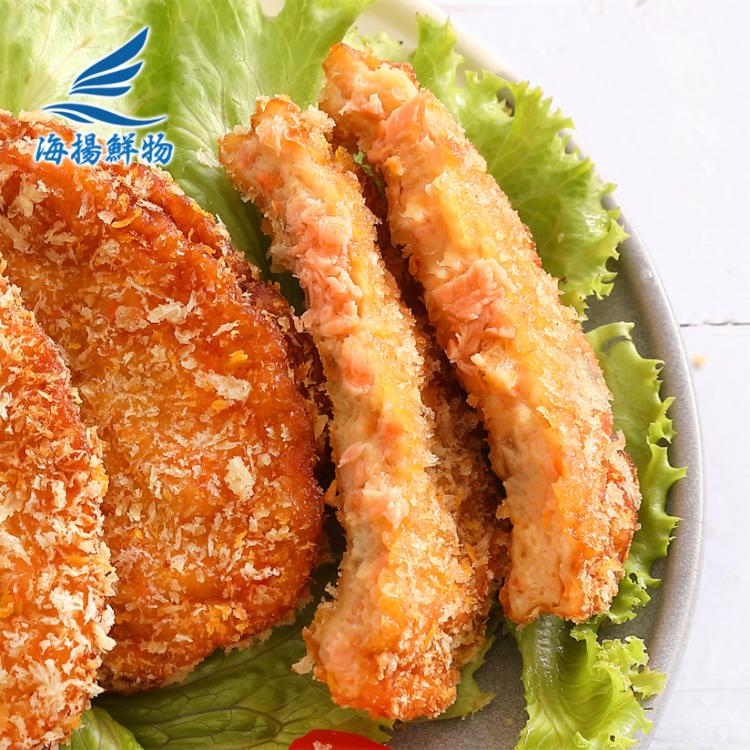 【海揚鮮物】御炸黃金鮭魚排 (240g/盒)