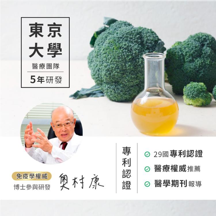 【BROLICO保綠康】日本原裝綠花椰菜多醣體，改善體質，促進代謝