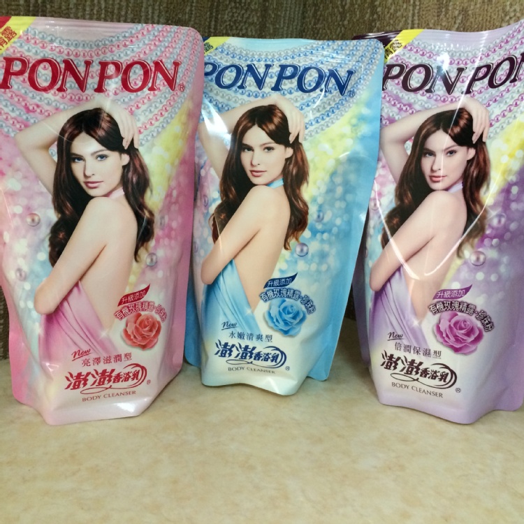 澎澎香浴乳補充包 三合一套組