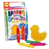 【美國ALEX】洗澡蠟筆組(6入)