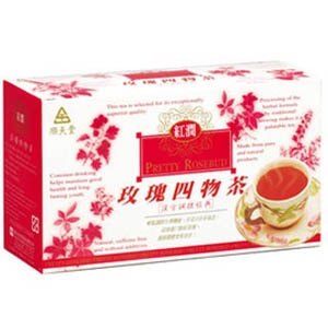 養生館-【順天本草】玫瑰四物茶 8g*20入/盒