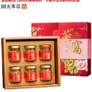養生館-【順天本草】冰糖燕窩禮盒(75ml×6瓶)