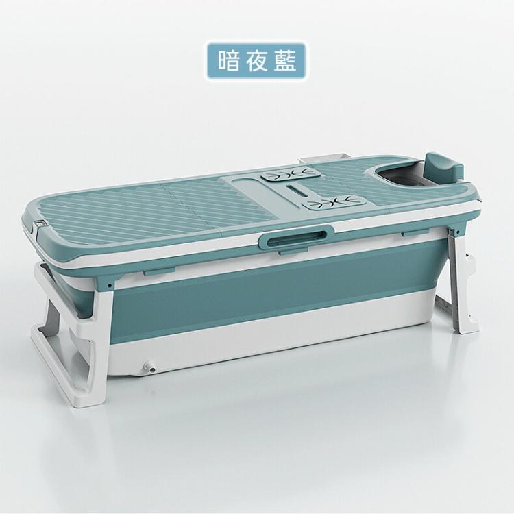 【DaoDi】折疊浴缸泡澡桶-巨無霸加蓋150cm