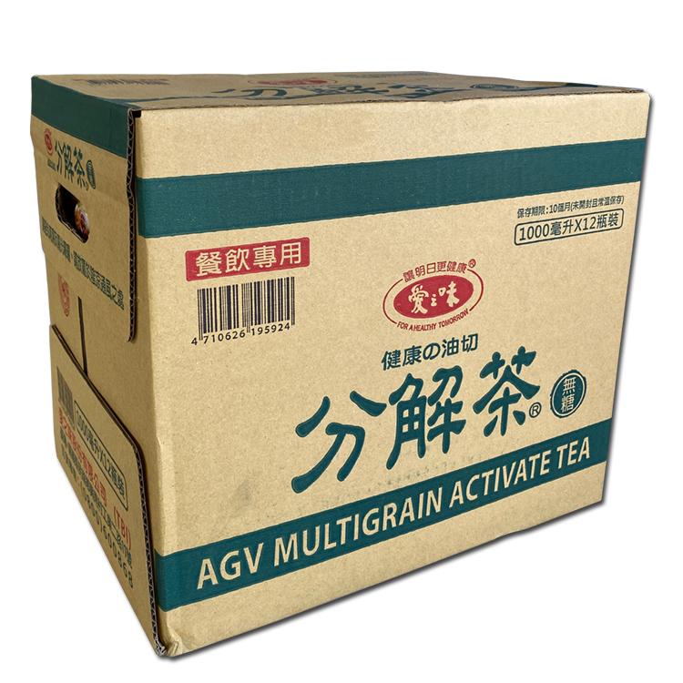 餐飲專用,P讓明日更健康令,愛之味,保存期限:10個月(未開封且常温保存的,1000毫升X12瓶裝,健康の油切,分解茶。