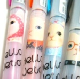 8864 可愛貓咪中性筆 出清商品售完為止不再補貨~要搶要快 特價：$9