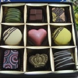 JOYCE巧克力工房-綜合手工巧克力【熱情情人節巧克力九入禮盒】 【情人節優惠活動】